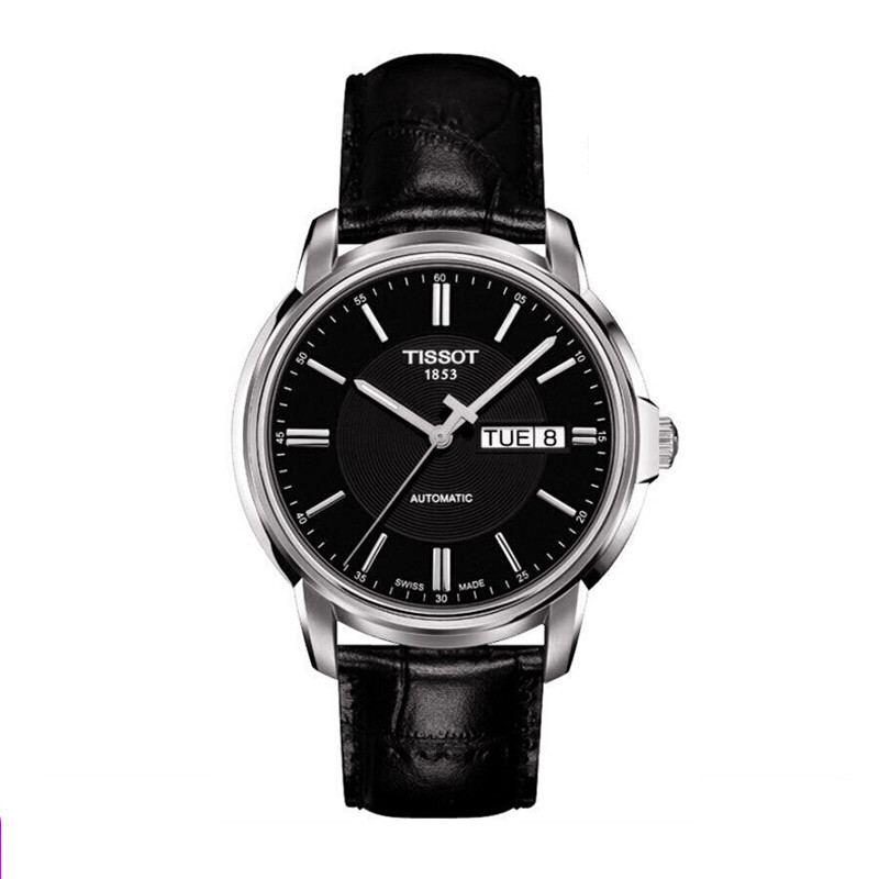 瑞士天梭(TISSOT)男表 海星经典系列全自动机械表 时尚双日历夜光商务男士手表 T065.430.16.051.00