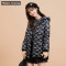 【反季特价】美特斯邦威女士秋冬百搭羽绒服_5 603007黑色【5】 S:155/80A