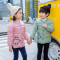 秋冬季儿童羽绒服棉外套男女童保暖上衣韩版中小童外出长袖外套 140cm 藏蓝