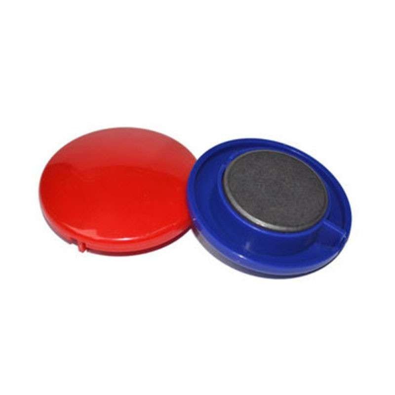 【精选】得力（deli） 彩色白板磁钉/磁珠/吸铁石 办公用品 7822 40mm 6只/卡