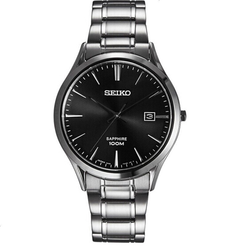 精工（SEIKO）手表 Gents系列商务石英男表SGEG95J1_78_666 黑色