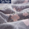 皮尔卡丹(Pierre Cardin)家纺 ins水洗棉四件套女北欧风网红床单被套简约4件套1.8m床上用品其他 适合1.2床-被套160*210 韵格.