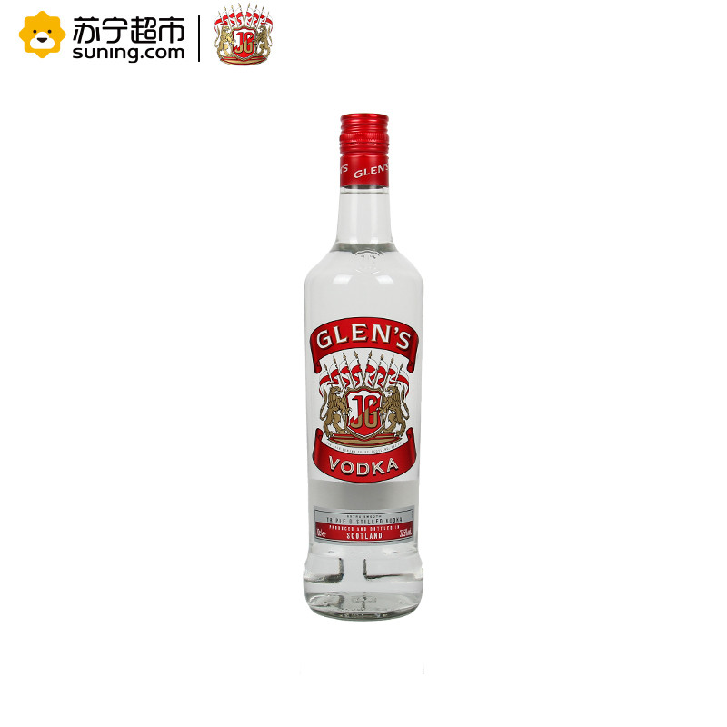 中粮进口英国GLEN’S格兰斯伏特加酒洋酒700ml