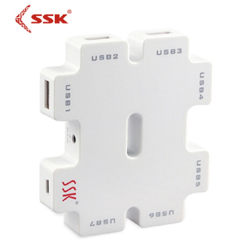 飚王 SSK积木USB HUB 7口 USB2.0分线器 SHU011 （单位：个）