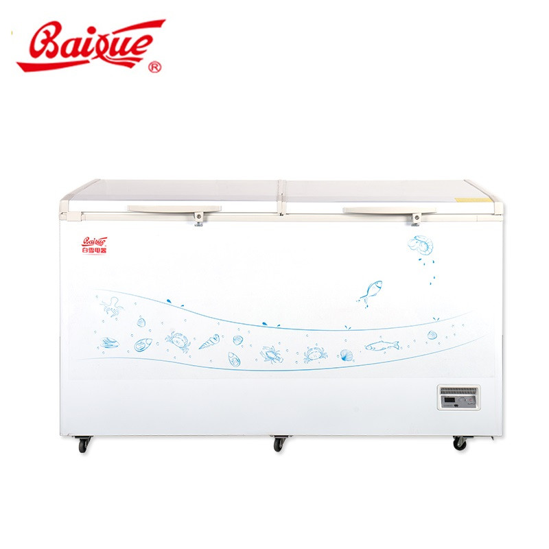 白雪(Baixue) BD/C-1026FD 1026升商超专用冷柜 宽箱体大冷柜冷藏冷冻转换型冷柜