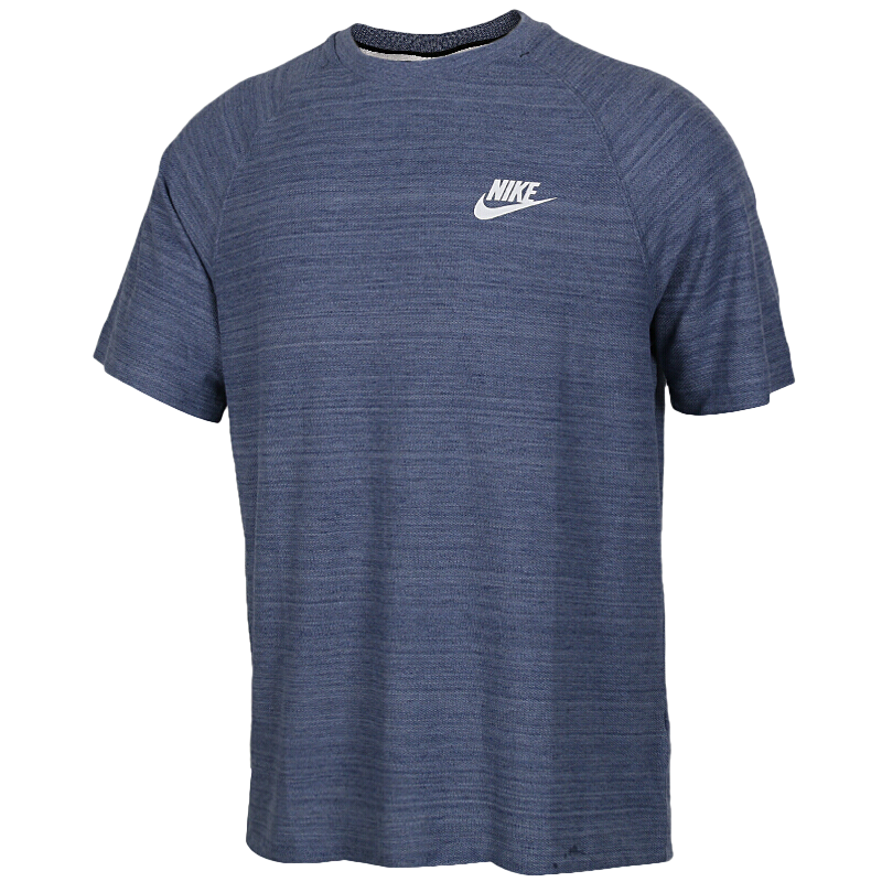 Nike 耐克官方NIKE SPORTSWEAR ADVANCE 15 男子短袖上衣AQ8400 M 蓝色445