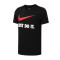耐克NIKE2015新款生活夏季短袖T恤男装运动服LOGO款707361-010 BQ0593-010黑色 S