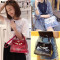 必欧品Bagofparody2018夏天沙滩透明果冻包单肩斜跨手提小包女 白色小号
