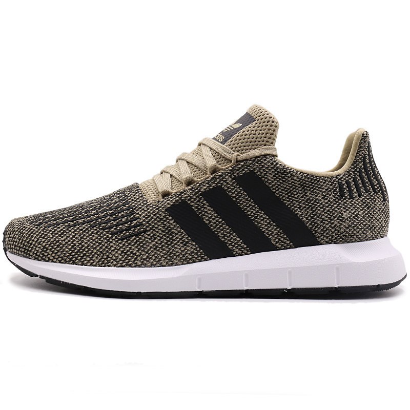 ADIDAS阿迪达斯三叶新款潮流耐磨男鞋运动跑步休闲鞋-CQ2117 裸金/1号黑色 41