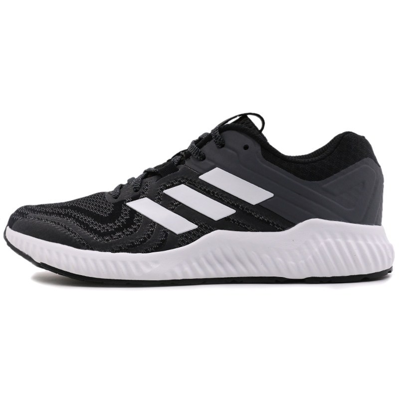 阿迪达斯女鞋2018新款运动鞋防滑耐磨跑步鞋-AQ0544 深灰/黑色/亮白 39