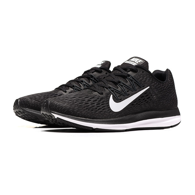 【自营】NIKE耐克男鞋跑步鞋ZOOM系列减震透气舒适运动鞋AA7406 AA7406-001黑+白+煤黑 42码