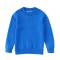 安奈儿童装男童毛衣长袖冬季女童中领纯棉保暖套头针织衫AM4900 130cm_ 星战蓝