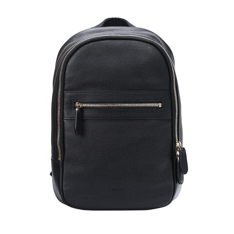 Bally/巴利新品中性牛皮双肩包小号旅行包背包 6211275.