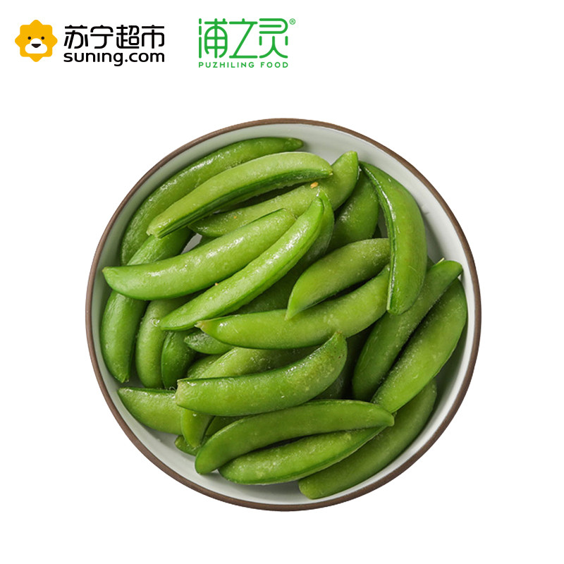 浦之灵 Puzhiling Food 系列 浦之灵冷冻甜豌豆荚甜豆欧式甜豌豆300g 袋装图片 高清实拍图 苏宁易购