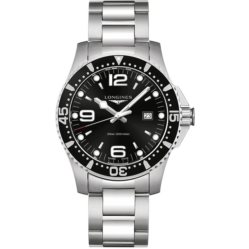 浪琴(Longines)手表康卡斯系列机械男士手表_1 L3.840.4.56.6