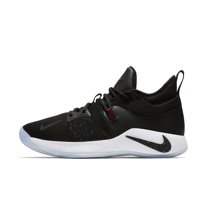 Nike/耐克 男子运动鞋 2018新款 保罗乔治2代缓震篮球鞋 AO2984-100 40.5 003黑，黑白，太阳红