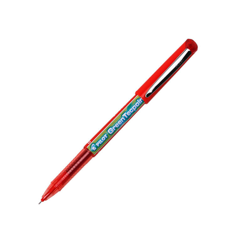 百乐（PILOT）BX-GR5针管中性笔 0.5mm走珠签字笔学生考试水笔 日本进口 红色1支装