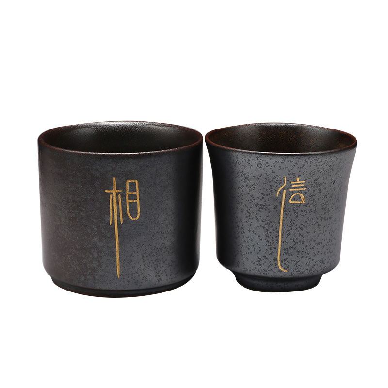 金陵盛世堂相信窑变对杯 纯手工陶瓷 正品工艺对杯 礼品