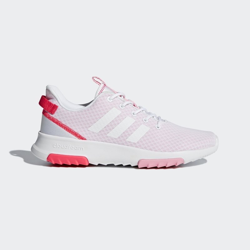 ADIDAS阿迪达斯neo秋季女子运动舒适耐磨防滑轻便休闲鞋DB0595 亮白/红 39