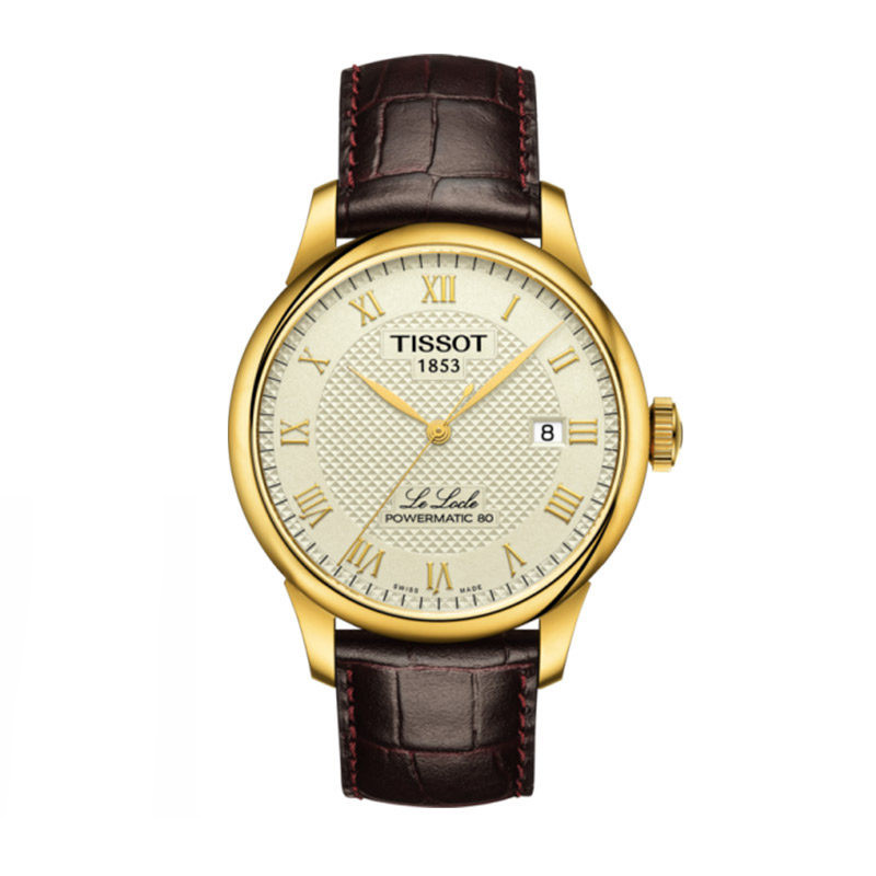 天梭(TISSOT)力洛克系列自动机械时尚商务休闲钢带男士手表T006.407.11.033.00 T006.407.36.263.00