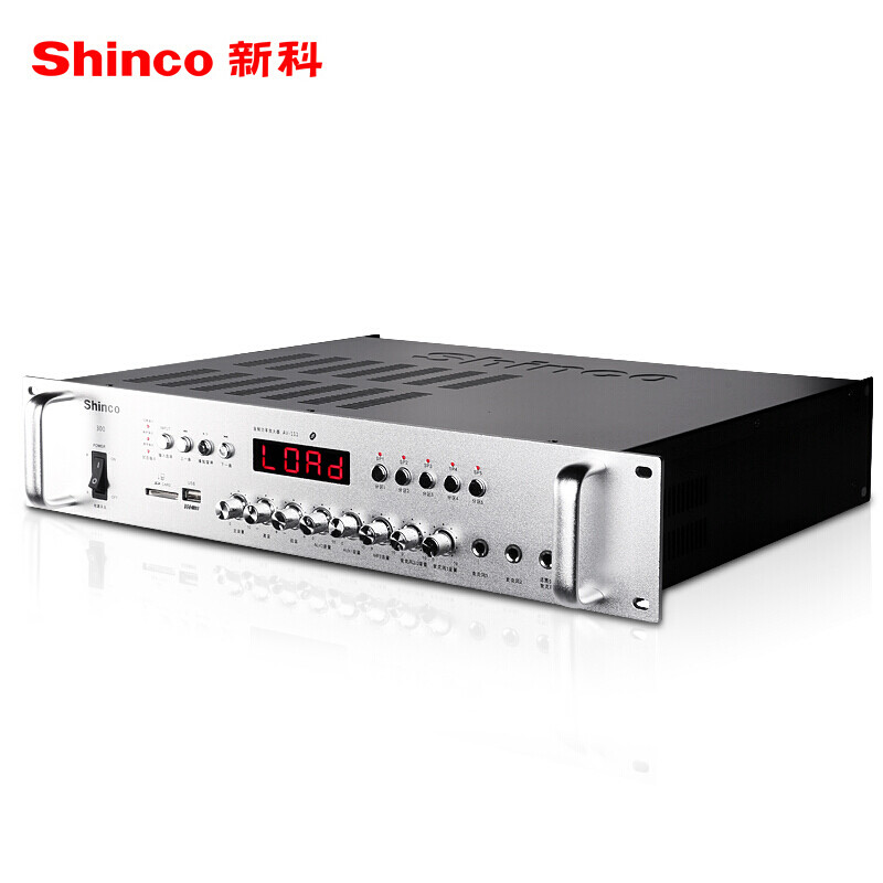 新科 （Shinco） AV-111定压定阻功放 吸顶天花喇叭壁挂公共广播音响功放机 （400W）