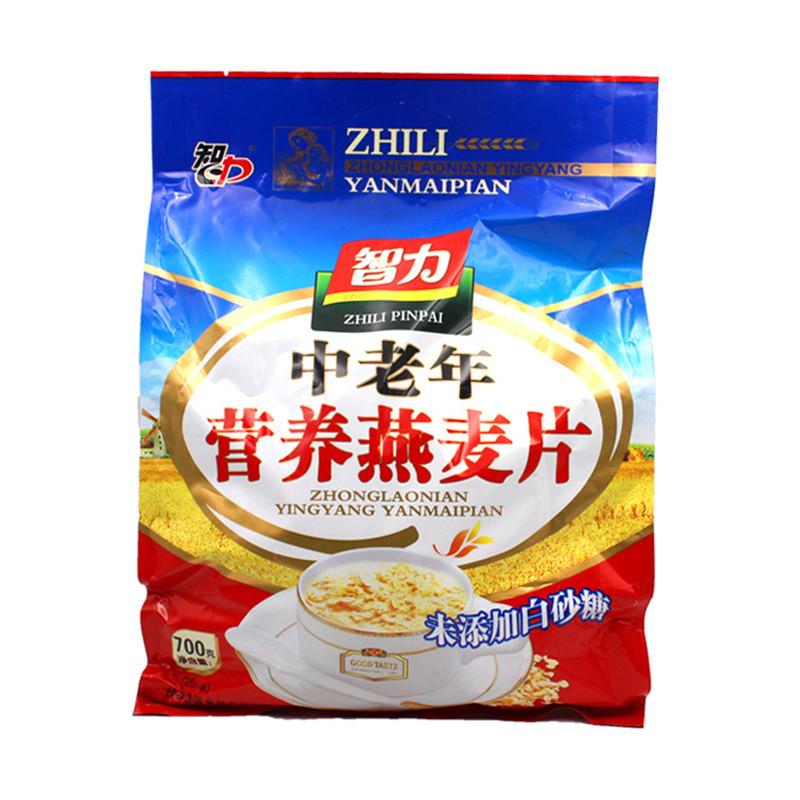 智力700g中老年无糖燕麦片