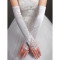 新娘结婚手套婚纱礼服配饰短款长款露指蕾丝缎面红白黑色手套 默认尺寸 款式九
