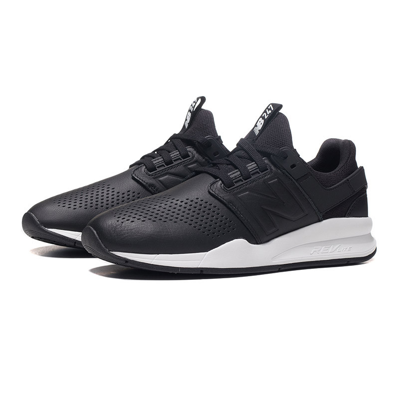 New Balance/NB男女鞋休闲鞋2018新款247系列复古耐磨运动鞋MS247PK MS247PK黑色 43码