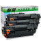 耐图 惠普CE278A硒鼓 适用HP P1560 P1566 P1606dn M1536dnf MFP打印机78A墨盒 硒鼓3个