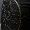 骷髅头T恤男士2017夏季新款莫代尔短袖蝴蝶潮流时尚修身休闲半袖 3XL 67213黑色