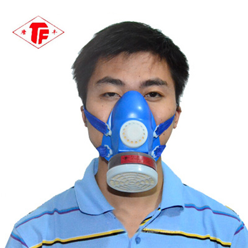 唐丰 防毒口罩农药换活性碳颗粒 防尘防毒口罩 喷漆防甲醛化工焊接防护 电焊口罩防烟面具 防毒口罩+10包活性_uUX61 防毒口罩+20包活性炭