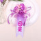 思泽 结婚庆胸花婚礼用品韩式新郎新娘胸花创意新人飘带花朵胸花 紫粉-母亲一朵