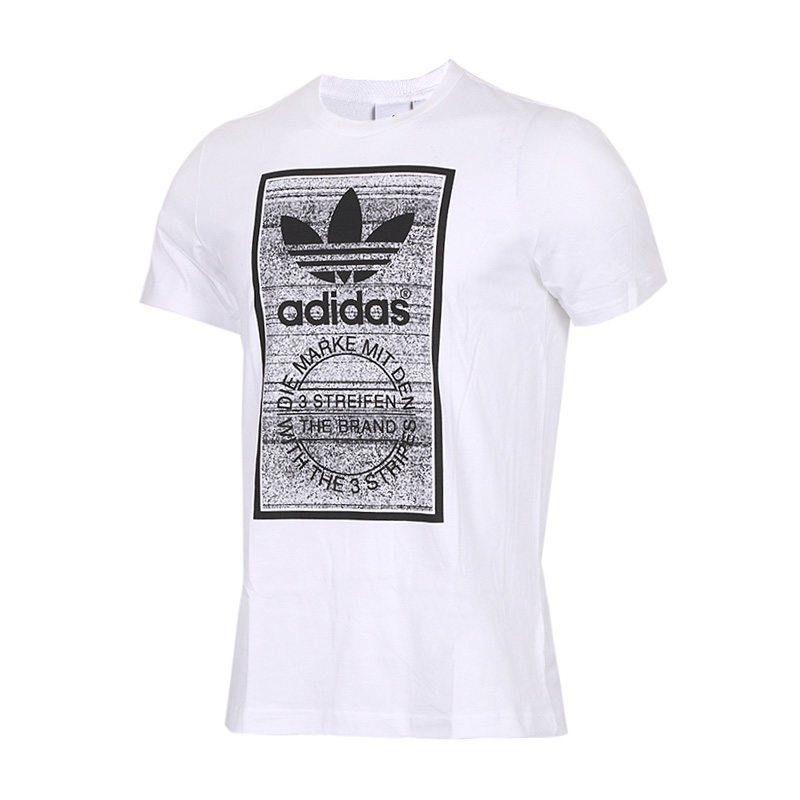 阿迪达斯（ADIDAS）男款三叶草运动休闲透气短袖T恤CW5172 XS CE2245（男）