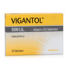 Vigantoletten默克 德国维生素D500 无氟钙片 50粒/盒