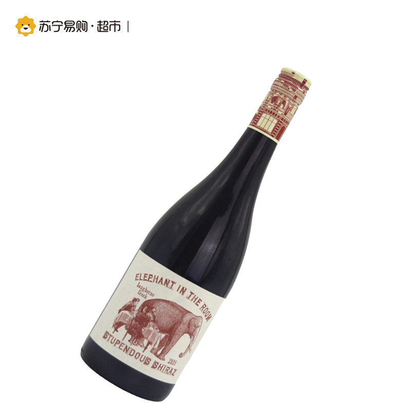 屋中大象(ELEPHANT IN ROOM)西拉子干红葡萄酒红酒一瓶装 750ml