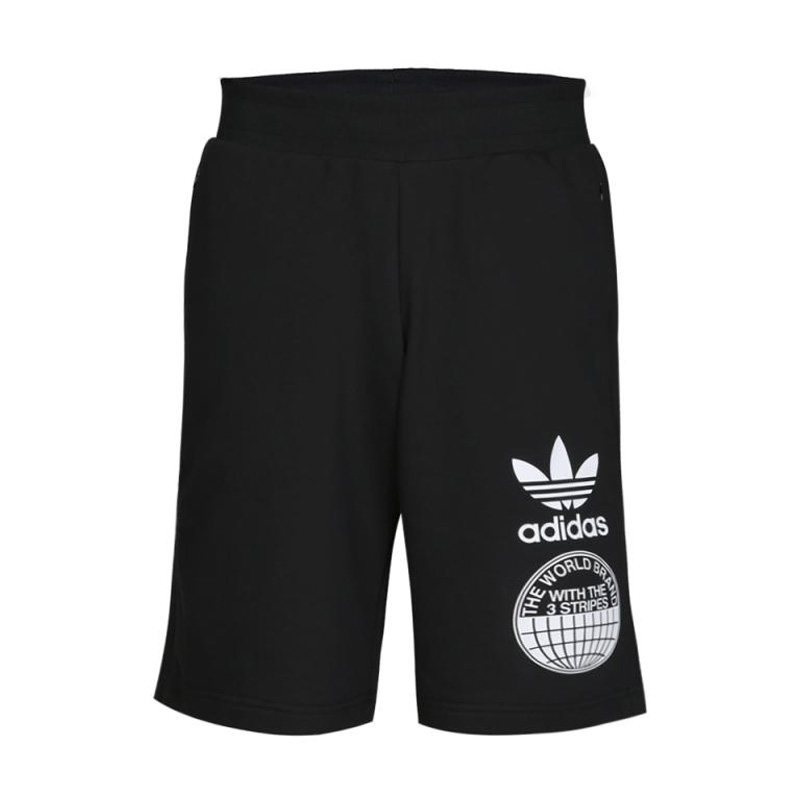 Adidas阿迪达斯三叶夏季新款运动裤短裤休闲宽松中裤-CZ1755 XS CZ1755