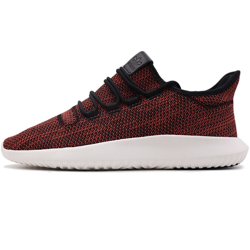 ADIDAS阿迪达斯三叶春季中经典休闲鞋-AC8791 1号黑色/影迹浅猩红 43