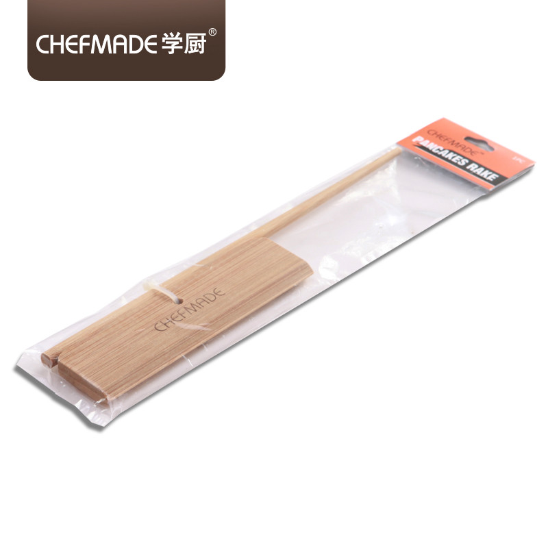 学厨 CHEFMADE 竹蜻蜓摊煎饼竹耙子刮板千层杂粮煎饼果子用烘焙工具 WK9269