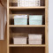 多功能家用抽屉式塑料袜子整理内衣收纳盒内裤储物箱文胸分格盒子白色10格 盖子蓝色