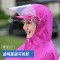 电动摩托雨衣单人男女时尚自行车加大加厚防水骑行遮雨披_1_3 深红