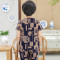 奶奶装夏装套装60-70岁老人衣服老年人女装短袖妈妈装夏天两件套 XL【建议90-115斤】 卡其色