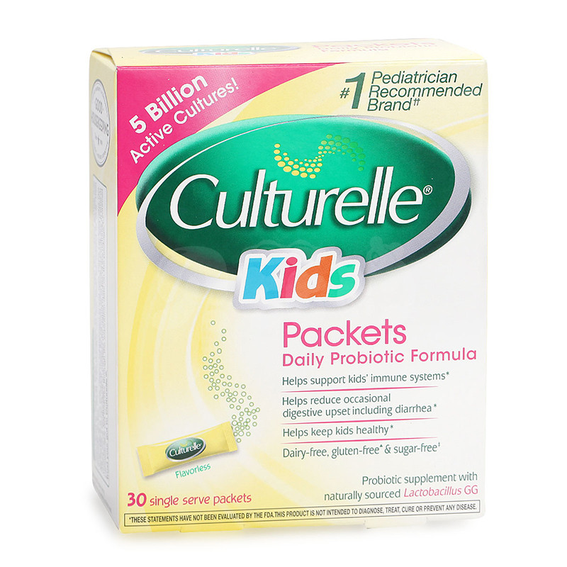 美国进口 康萃乐Culturelle 婴幼儿童 LGG 益生菌粉 30支装/盒