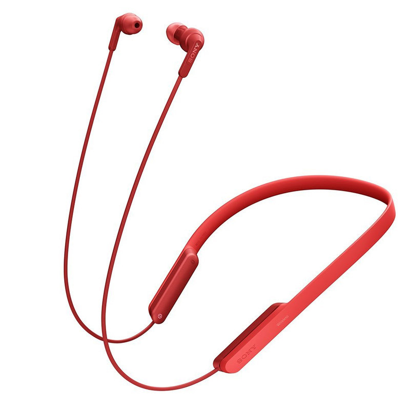 索尼 SONY MDR-XB70BT 颈挂式入耳式无线蓝牙耳机 红色