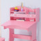 儿童学生书桌 粉色