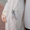 孕妇冬季外套棉衣袄羽绒服女中长款韩版宽松大码棉服秋冬装 XXL 黑色