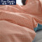 皮尔卡丹(Pierre Cardin)家纺 斜纹纯棉磨毛四件套简约北欧ins风双人全棉加厚被套床单1.8m床其他 维斯. 适合1.5-1.8床被套200*230