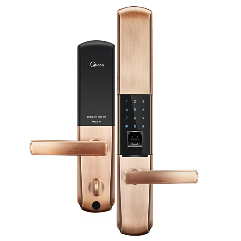 Midea/美的智能指纹锁 MOLK-LA012-B（左开门）