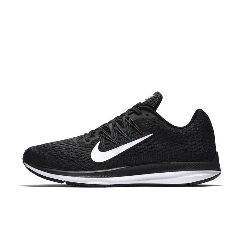 Nike/耐克ZOOMWINFLO5气垫缓震黑白运动跑步鞋-AA7406-001 AA7406-001 45
