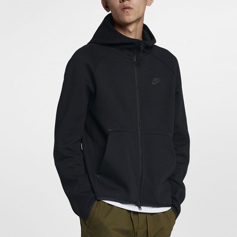 耐克男装2019春季新款连帽防风运动服休闲针织夹克外套928484-010 928484-010 M