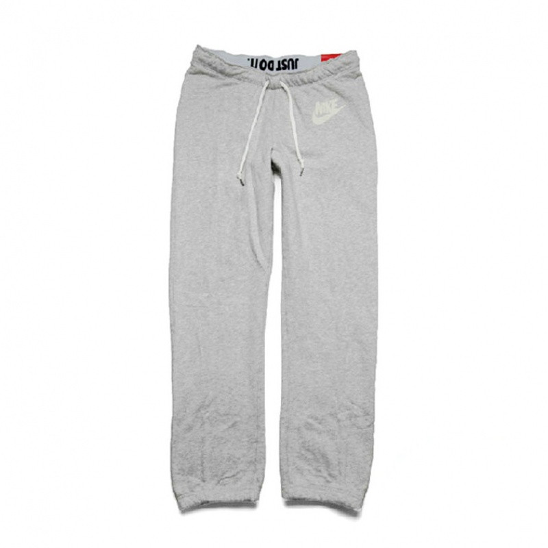NIKE耐克女式运动裤子收脚针织长裤-585720-050 XL 灰色
